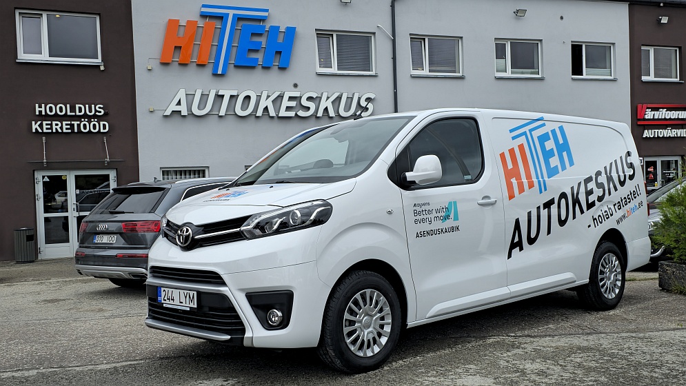 Hiteh asendusauto kaubik Toyota Proace